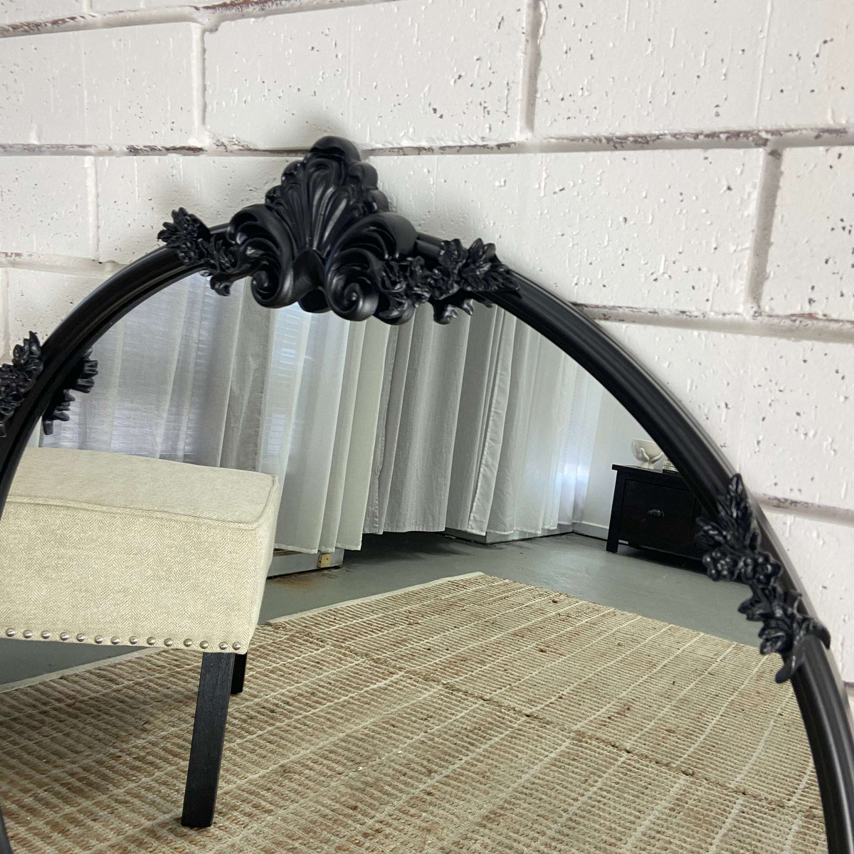 Casa Baroque Round Mirror 70cm