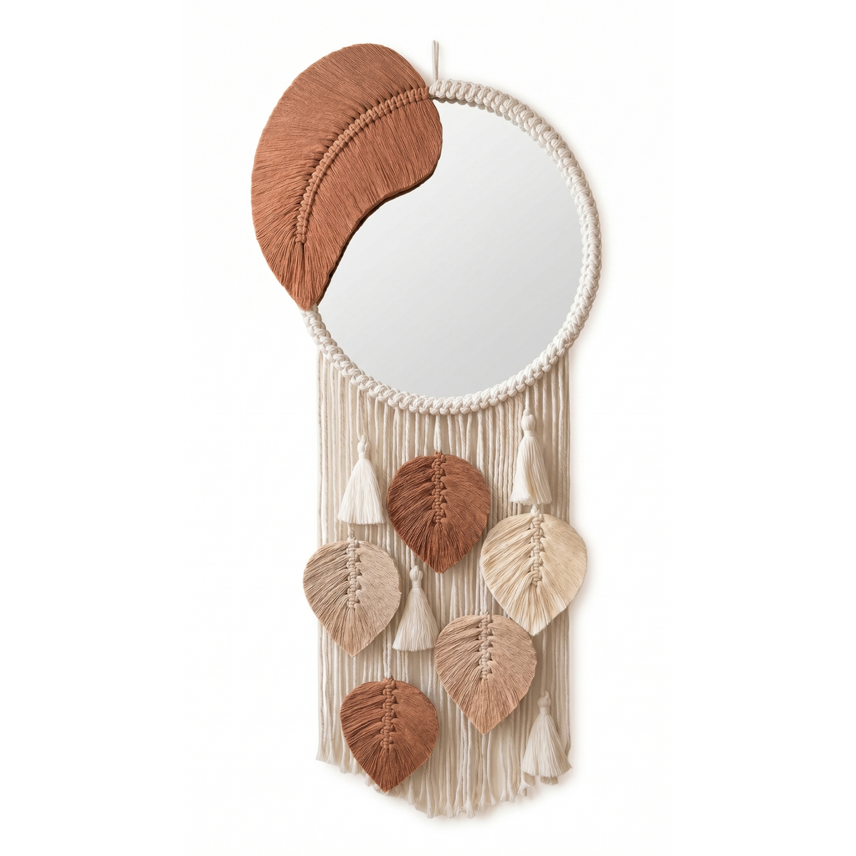 Boho Dream Macrame Wall Mirror