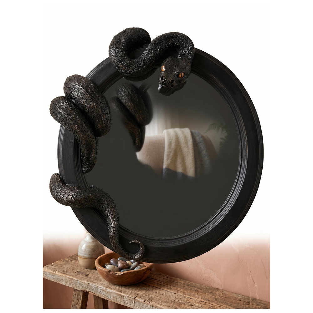 Shadow Serpent Statement Mirror