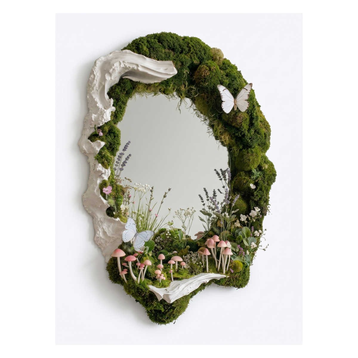 Forest Bloom Sculptural Mirror