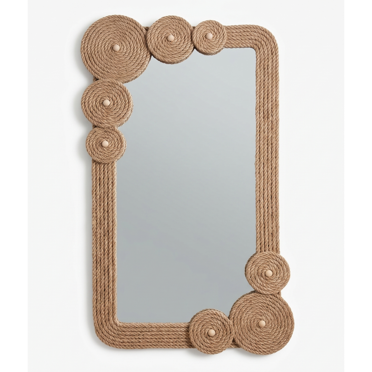 Terra Knot Rope Wall Mirror