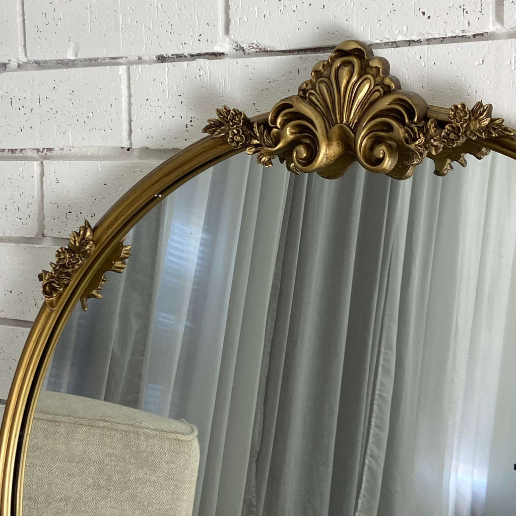 Casa Baroque Round Mirror 70cm