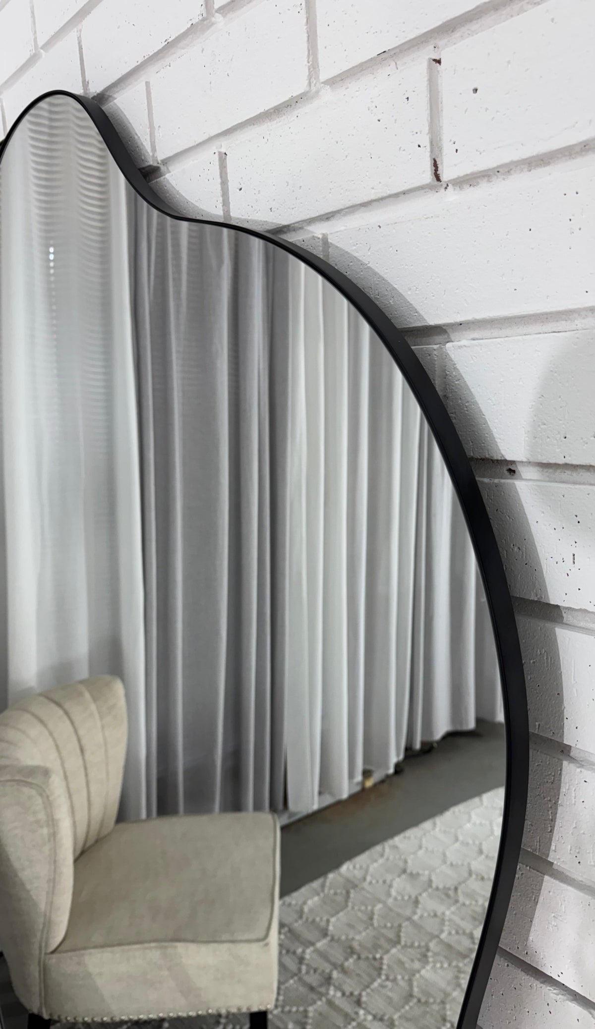 Lola Wave Full Length Mirror 190x120cm