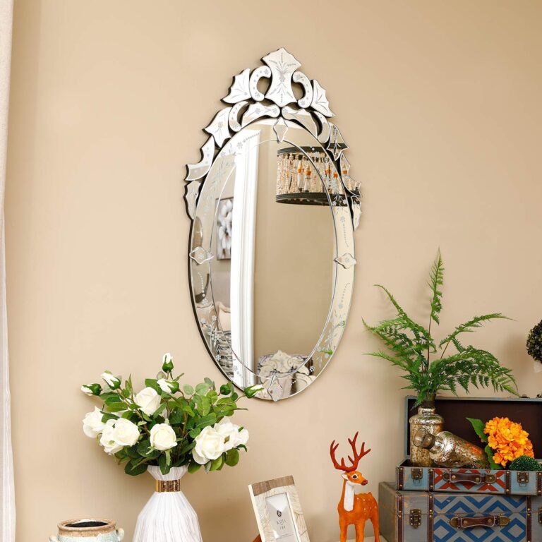 Oval Classic Venetian Mirror 24x42in