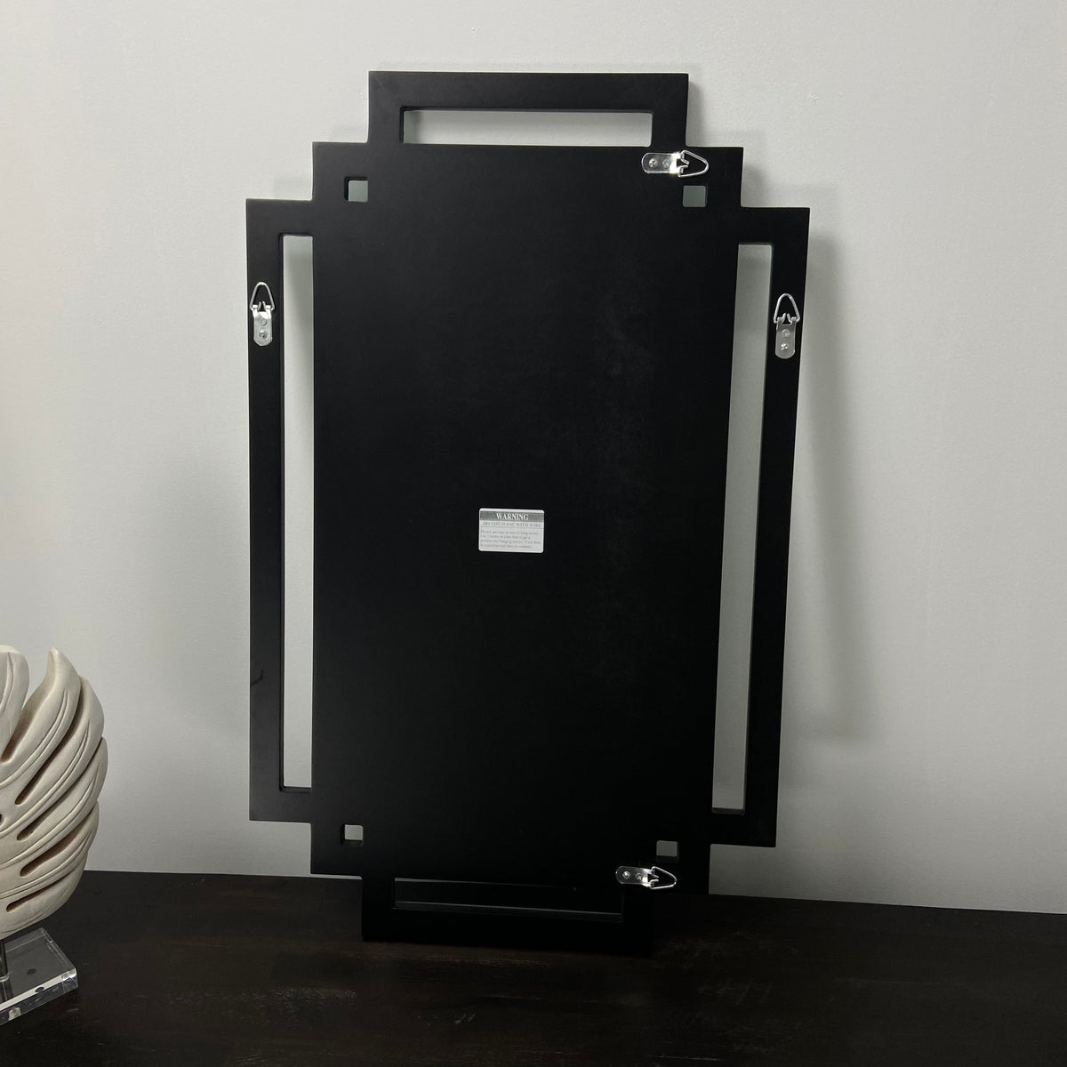 Portrait Bevelled Art Deco Mirror 50x80cm